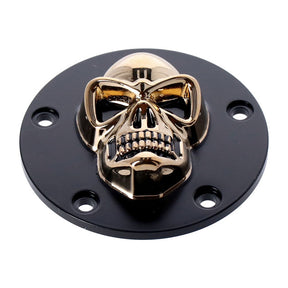Skull Point Cover. Black/Gold Point Covers Mcs