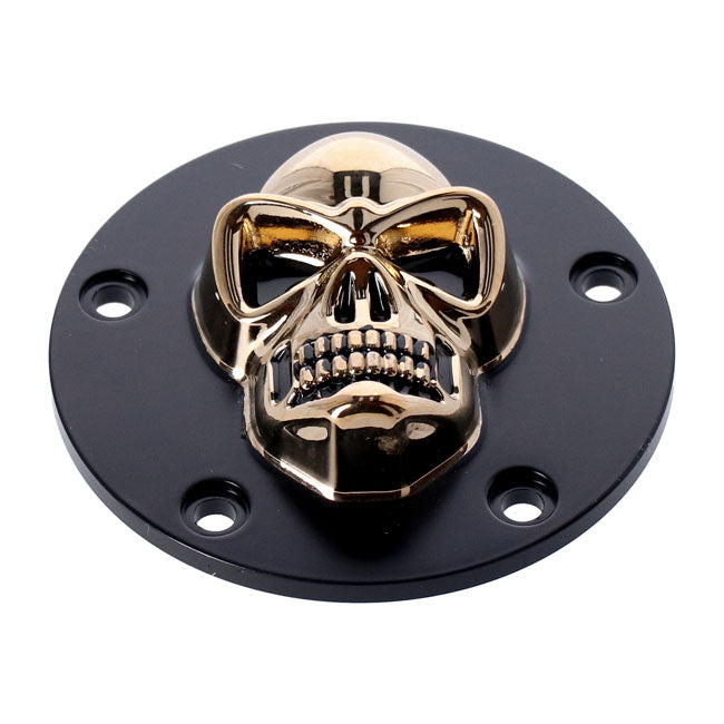 Skull Point Cover. Black/Gold Point Covers Mcs