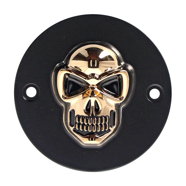 Skull Point Cover. Black/Gold Point Covers Mcs