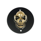Skull Point Cover. Black/Gold Point Covers Mcs