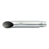 Turn Out Universal Muffler 16" Long Chrome Exhaust Slip-Ons And Mufflers Mcs