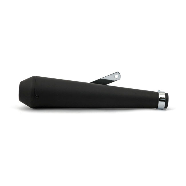 Megaton Universal Muffler 17" Long Black Exhaust Slip-Ons And Mufflers Mcs