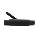 Shorty Straight Cut Universal Muffler 12" Long. Black Exhaust Slip-Ons And Mufflers Mcs