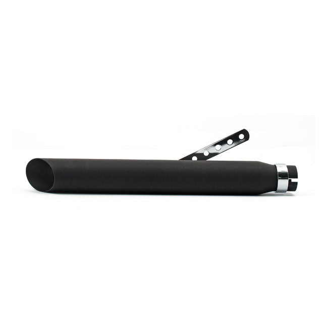 Slash Cut Universal Muffler 20" Long Black Exhaust Slip-Ons And Mufflers Mcs