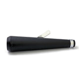 Megaphone Universal Muffler 16.5" Long Black With Te Tip Exhaust Slip-Ons And Mufflers Mcs