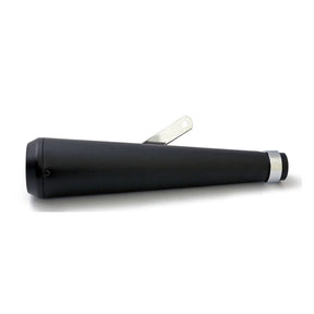 Megaphone Universal Muffler 16.5" Long Black With Te Tip Exhaust Slip-Ons And Mufflers Mcs