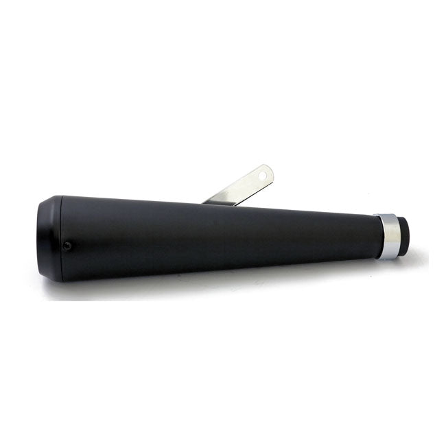 Megaphone Universal Muffler 16.5" Long Black With Te Tip Exhaust Slip-Ons And Mufflers Mcs
