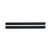 Universal Head Pipe Extension Set 30" Long Black Exhaust Headpipe Extensions Mcs