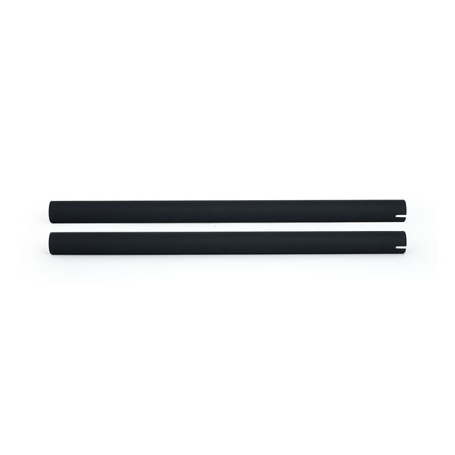 Universal Head Pipe Extension Set 30" Long Black Exhaust Headpipe Extensions Mcs