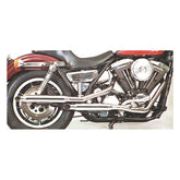 Paughco, Shorty exhaust (38"). Chrome Full Exhaust System Paughco