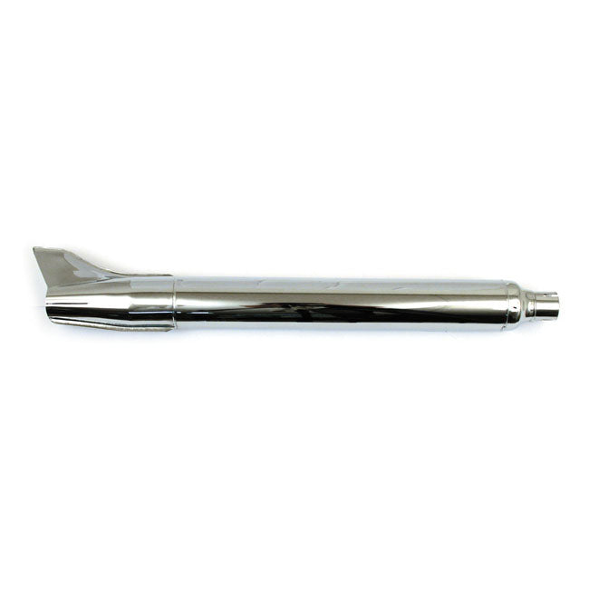 58 66 Oem Style Rocket Fishtail Muffler 33" Long Chrome Exhaust Slip-Ons And Mufflers Mcs