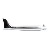 Fishtail Universal Muffler 22" Long Chrome Exhaust Slip-Ons And Mufflers Mcs