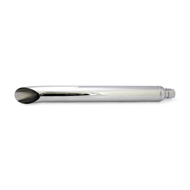 Turn Down / Turn Out Universal Muffler 32" Long Chrome Exhaust Slip-Ons And Mufflers Mcs