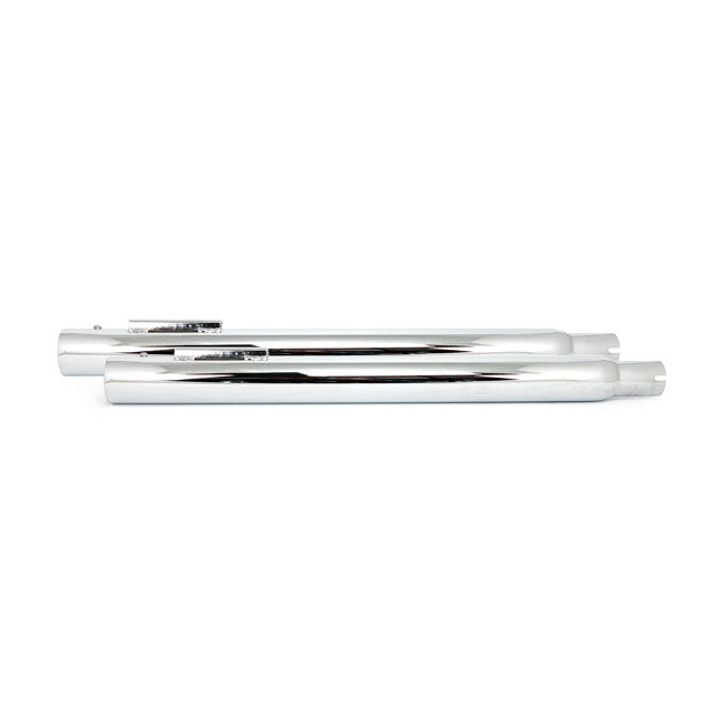 X Force Touring Muffler Set 28" Long Chrome Mcs Default Title