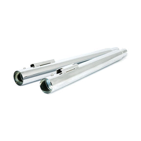 X Force Touring Muffler Set 28" Long Chrome Mcs