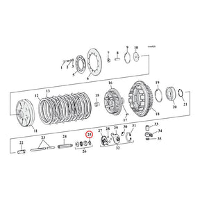 Retaining Ring, Throwout Bearing Retaining Rings Mcs