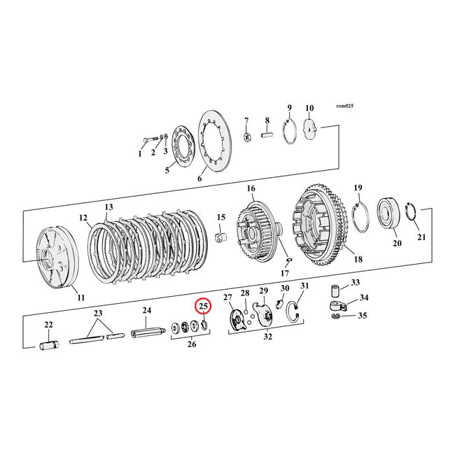 Retaining Ring, Throwout Bearing Retaining Rings Mcs