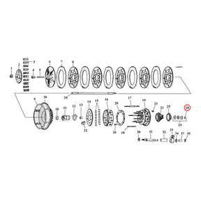 Retaining Ring, Throwout Bearing Retaining Rings Mcs