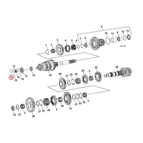 Retaining Ring, Throwout Bearing Retaining Rings Mcs