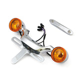 Bullet Turn Signal Bar & License Plate Relocation Kit Turn Signals Bars Mcs