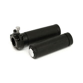 Oem Style Throttle Assembly With Grips, Dual Cable. Black Throttle Assy With Grips Mcs