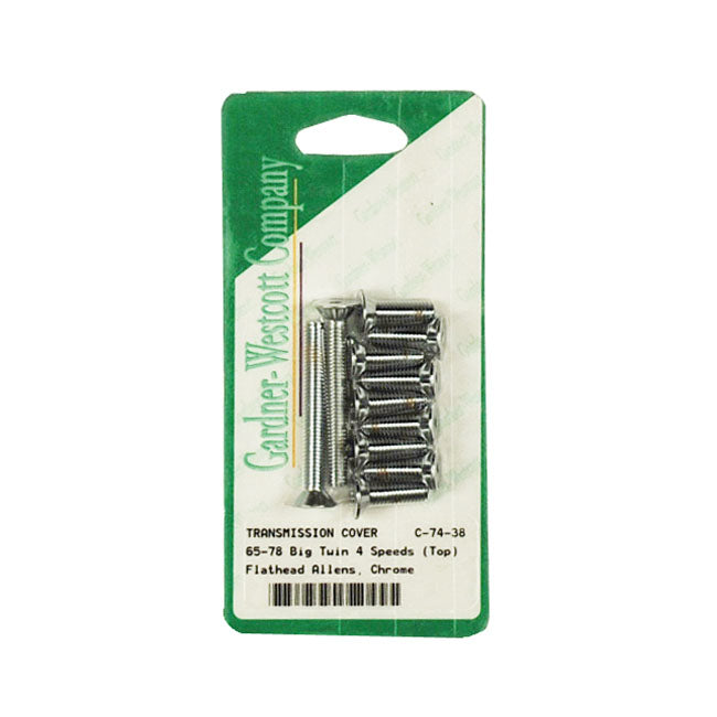 Gw, Transmission Top Cover Mount Kit. Allen Transmission Top Cover Screw Kits Gardner Westcott