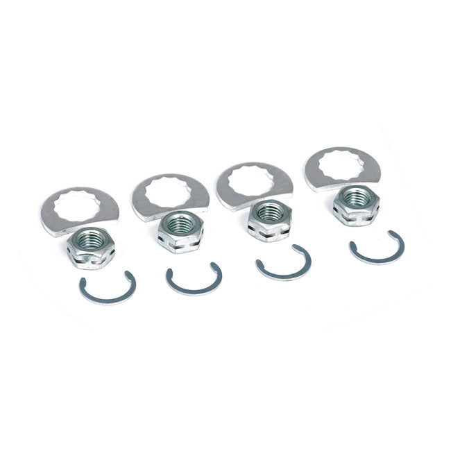 Mcs, Stage 8 Exhaust Nut Mount Kit. Chrome Exhaust Misc Mcs