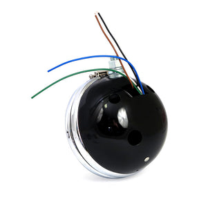Oem Style 5 3/4" Fx, Fxr, Xl Headlamp. Black Headlamp Shells Mcs