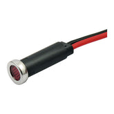 Custom 5/16" Led Indicator Light. Red Lens Indicator Lights Led Mcs