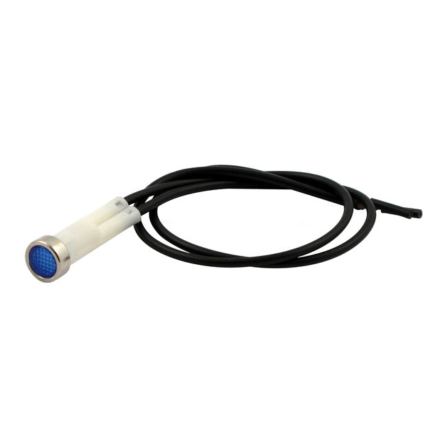 3/8 Indicator Light. Blue, No Symbol Indicator Lights Led Mcs
