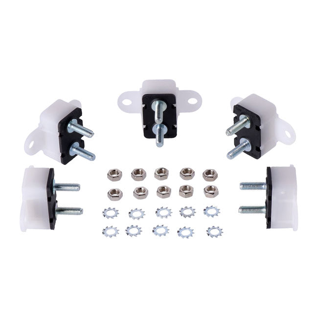 Circuit Breaker, Automatic. Dual Mount, Plastic. 15 A Circuit Breakers Mcs