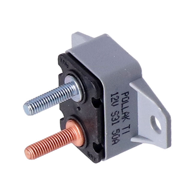 Circuit Breaker, Automatic. Dual Mount, Plastic. 50 A Circuit Breakers Mcs