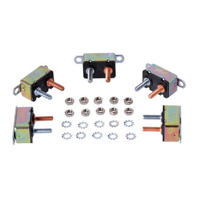 Circuit Breaker, Automatic. Dual Mount, Metal. 50 A Circuit Breakers Mcs