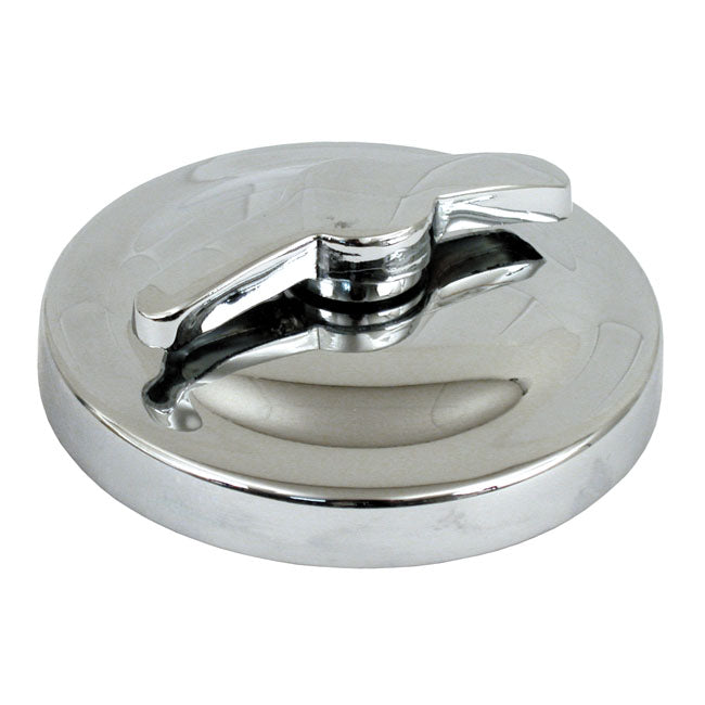 Oil Tank Filter Cap, Oem Style. Chrome Oil Tanks Caps Mcs