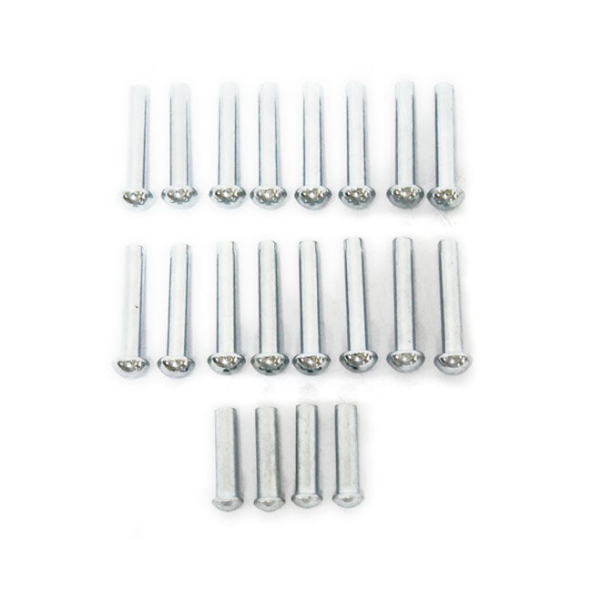 Rivet & Dowel Pin Kit, Rear Sprocket Brake Drum Sprockets Mcs