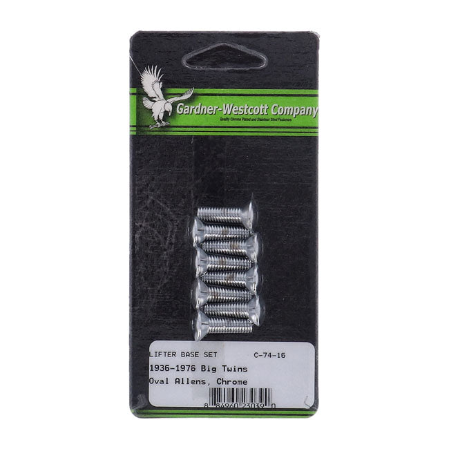 Gw, Tappet Block Mount Kit. Flathead Allen, Chrome Tappet Block Mount Kits Gardner Westcott