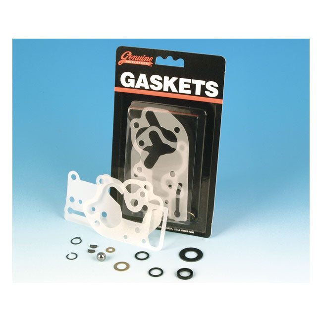 James, oil pump gasket & seal kit. Shovelhead OIL PUMP GASKET AND SEALS KITS James Gaskets
