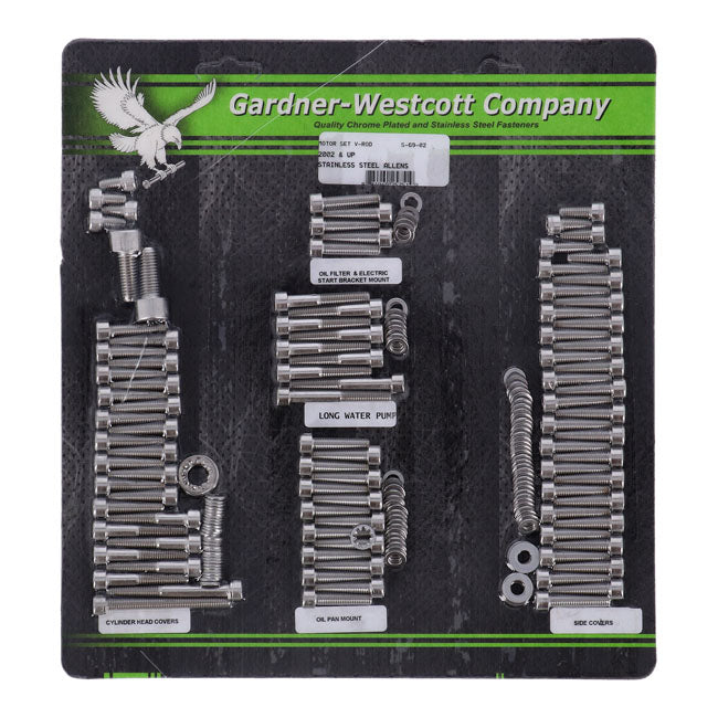 Motor Screw Set, Ss Allen Motor Screw Kits Gardner Westcott