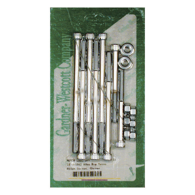 Crankcase Bolt Kit, Allen Crankcase Bolt Kits Gardner Westcott