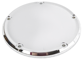 Domed Derby Cover Chrome St18 Up Derby Cover V Twin Mfg Default Title