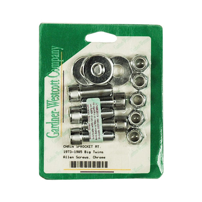 Rear Sprocket Mount Kit, Allen Chr. Sprocket Mount Kits Gardner Westcott