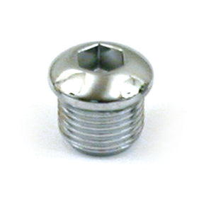 Gardner Westcott, Timing Plug. Buttonhead, Chrome Oil Drain Plugs Gardner Westcott