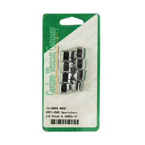 Cyl. Base Nut Kit, Hex. Chrome Cylinder Base Nut Kits Gardner Westcott