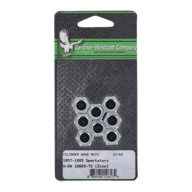 Cyl. Base Nut Kit, Hex Cylinders/Heads Mount Kits Gardner Westcott