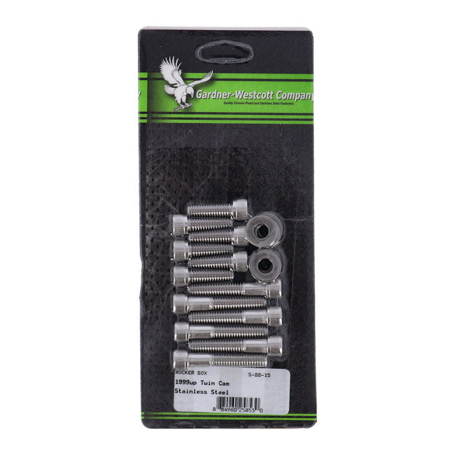 Gw, Rocker Box Top Bolt Kit. Allen, Stainless Rocker Box Bolt Kits Gardner Westcott