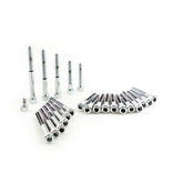 Xl Side Cover Mount Kit, Chrome Allen Side Cover Mount Kits Gardner Westcott