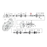 Andrews Trans Mainshaft L84 90 Xl Mainshafts Andrews