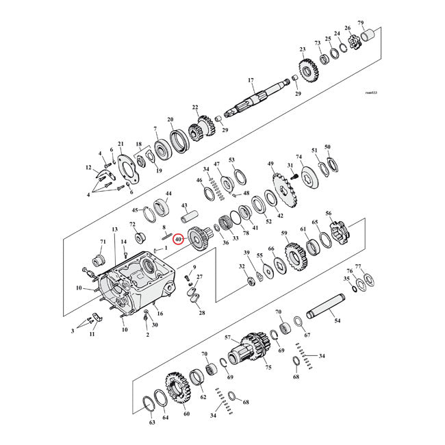 Andrews 4 Th Gear Main Drive 26 T Transmission Gears Andrews