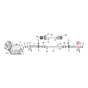 Andrews Mainshaft Shift Fork Shift Forks Andrews