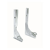 Spotlamp / Passing Lamp Mount Bracket Kit. Chrome Spotlights Mount Brackets Mcs